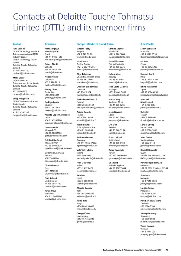 Technology, Media & Telecommunications Predictions - Page 90