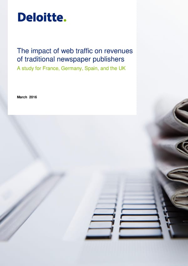 The impact of web traffic on revenues of traditional newspaper publishers - Page 2