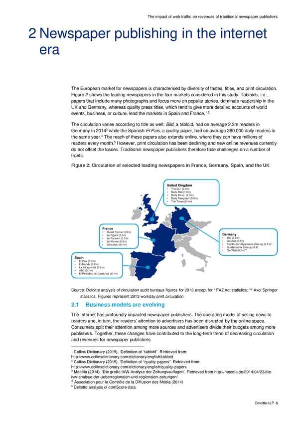 The impact of web traffic on revenues of traditional newspaper publishers - Page 12