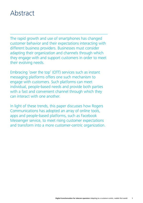 Digital transformation for telecom operators - Page 3