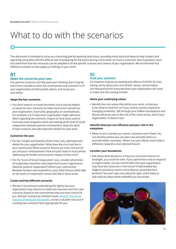 US Deloitte Monitor Institute - Page 20