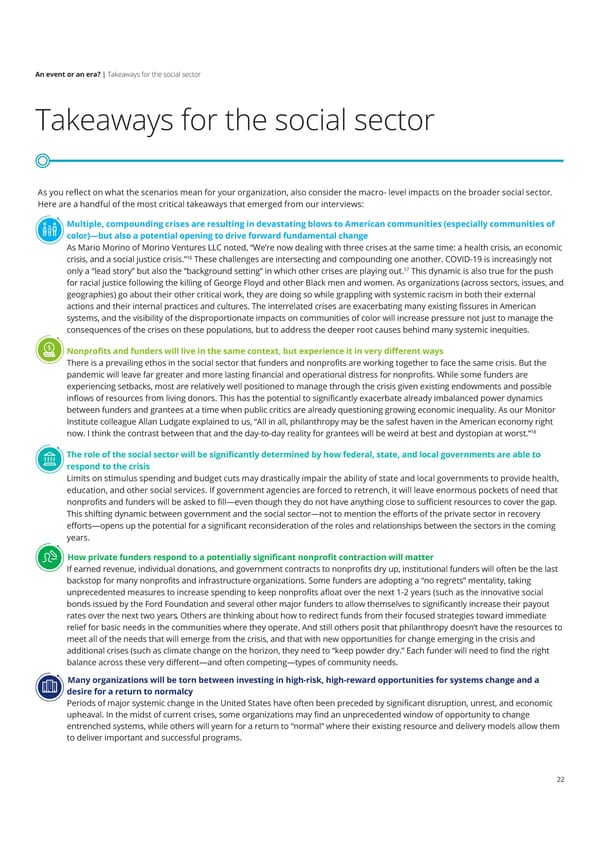 US Deloitte Monitor Institute - Page 22