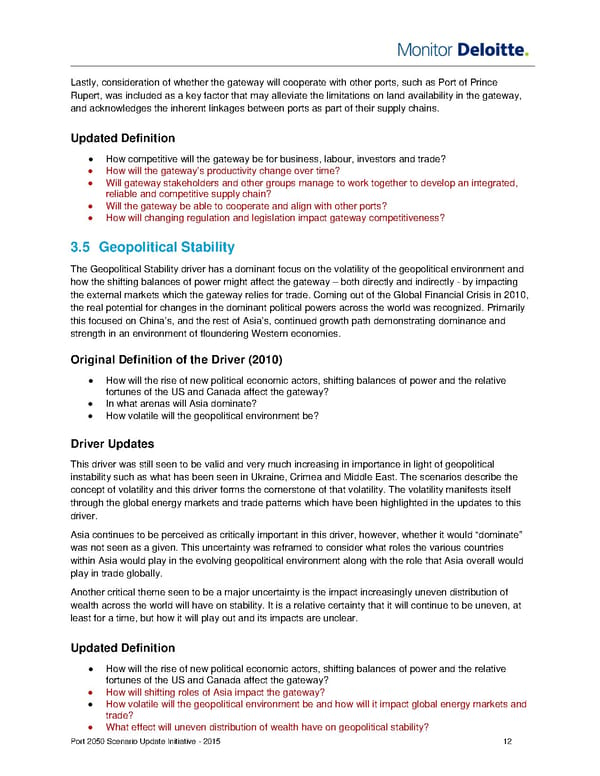 Monitor Deloitte - Final Report - Page 14